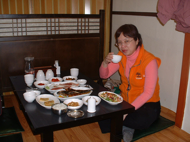 首爾明洞日式餐館 壽司、燒魚午餐