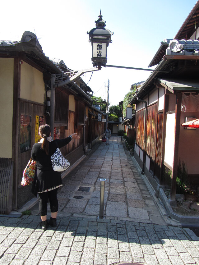京都東山區 石塀小路入口