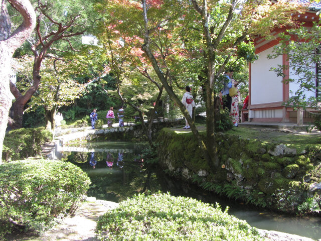 京都清水寺 北総門庭園
