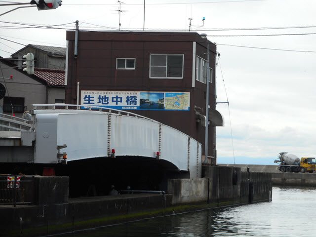 黑部市．生地中橋 日本第一條旋轉式橋