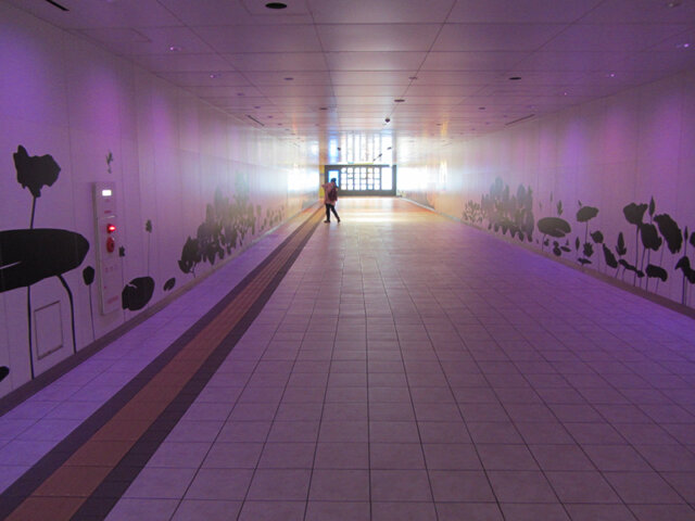 名古屋市 Lucent 藝術畫廊地下通道