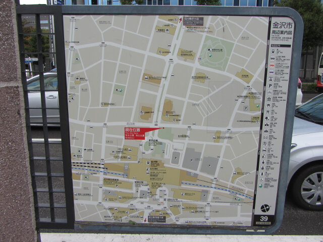 金澤駅西廣場地圖