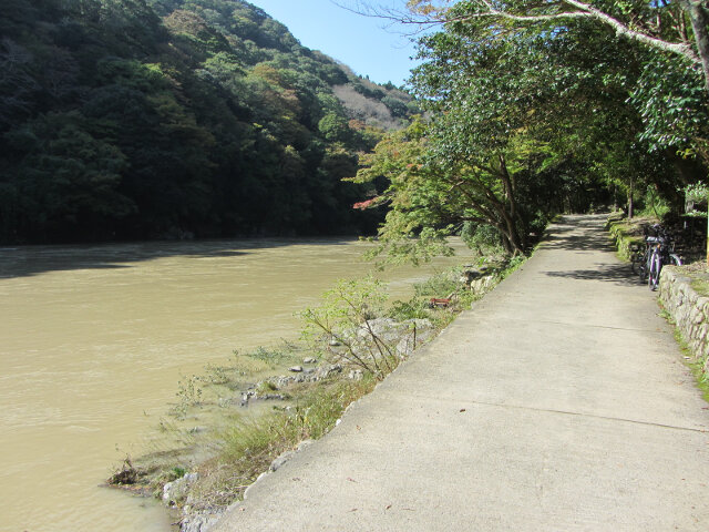 京都嵐山．保津川 嵐峡 (保津峡)