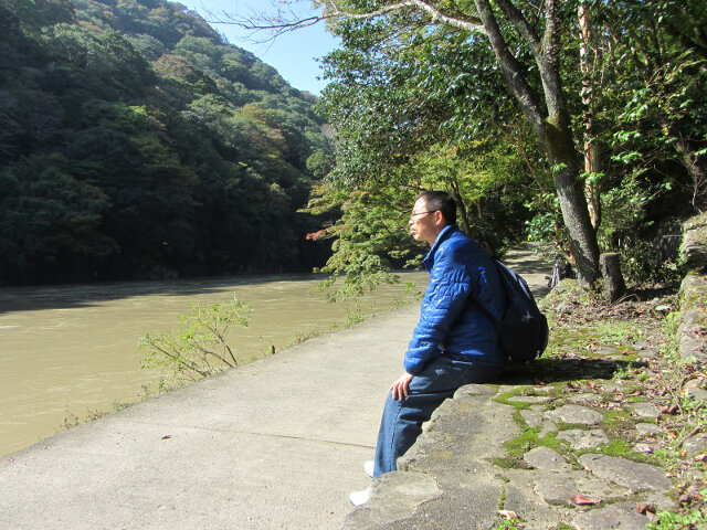 京都嵐山．保津川 嵐峡 (保津峡)