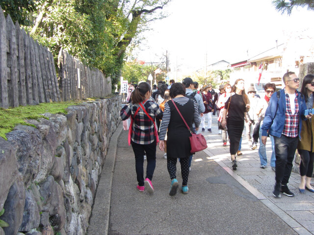 京都嵐山、竹林之道東面入口