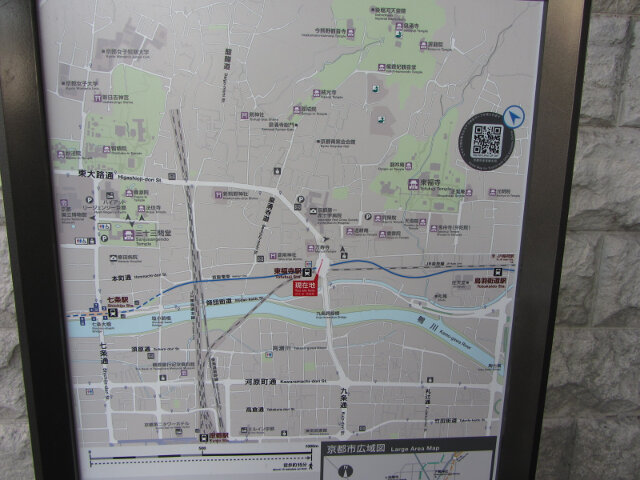 京都東福寺地圖