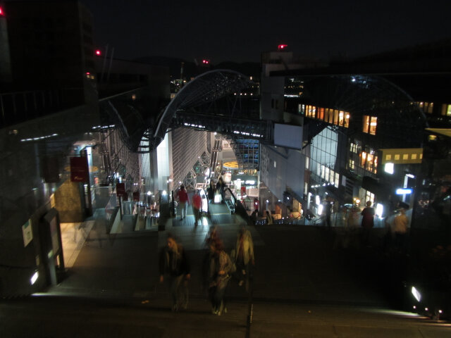 京都駅 夜色