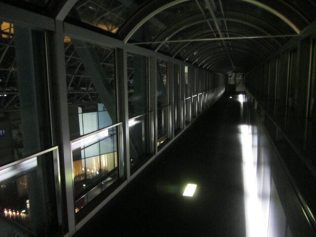 京都火車站 空中徑路 Skyway 晚上