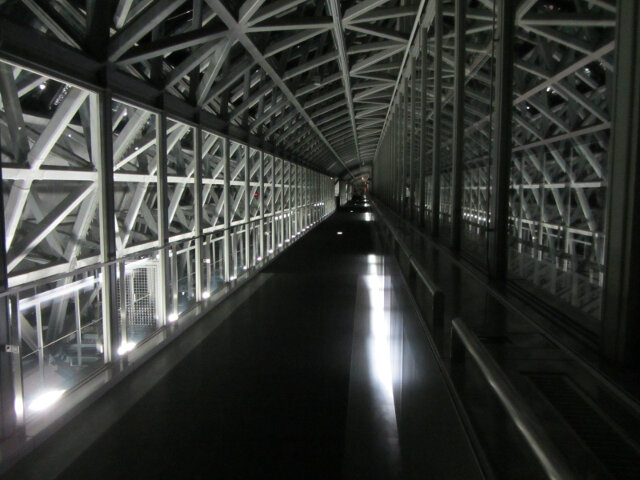 京都火車站 空中徑路 Skyway 晚上