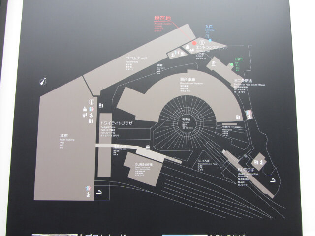 梅小路公園 京都鐵道博物館 平面圖