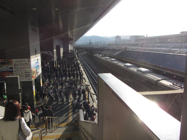 京都火車站月台