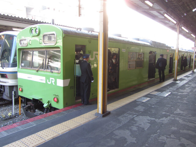京都火車站 奈良線月台
