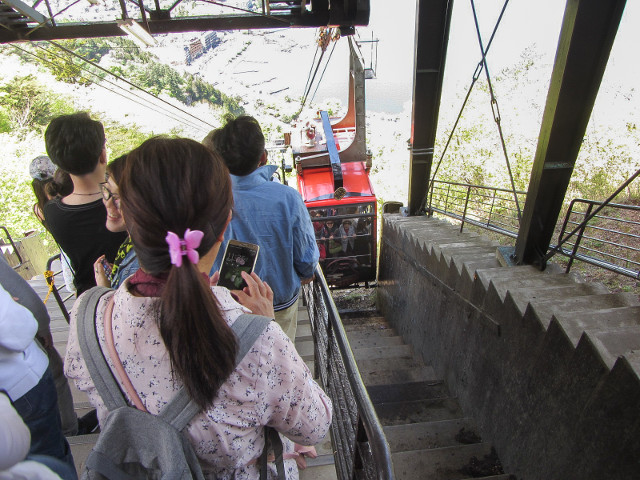 河口湖．天上山纜車 富士見台駅纜車站