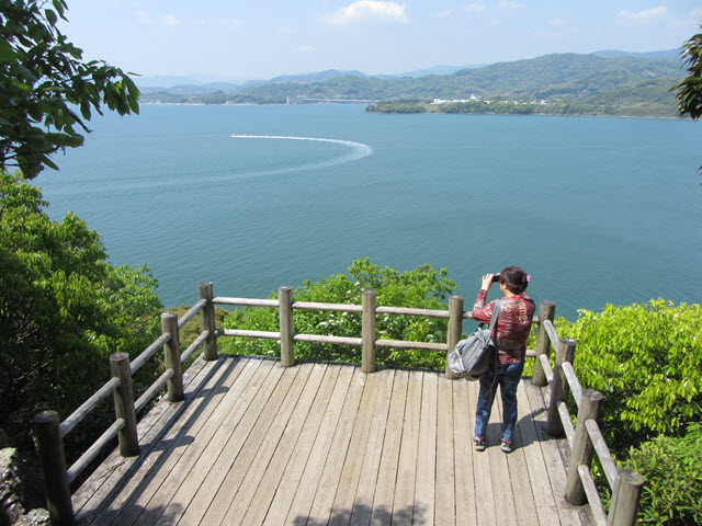 日本濱松 館山 眺望濱名湖漂亮景色