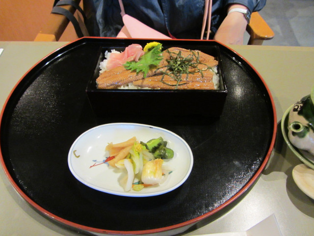 名花之里 翡翠日本料理 「あな重」鰻魚定食