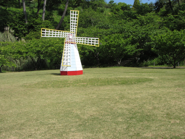 日本濱松．濱松花卉公園 風車