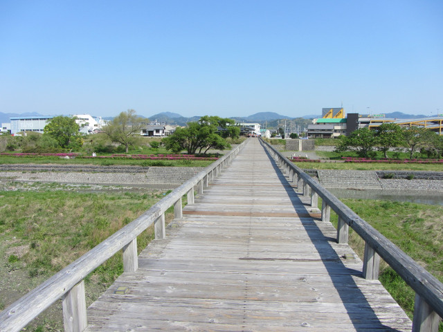 靜岡縣島田市 蓬萊橋 世界最長的木橋