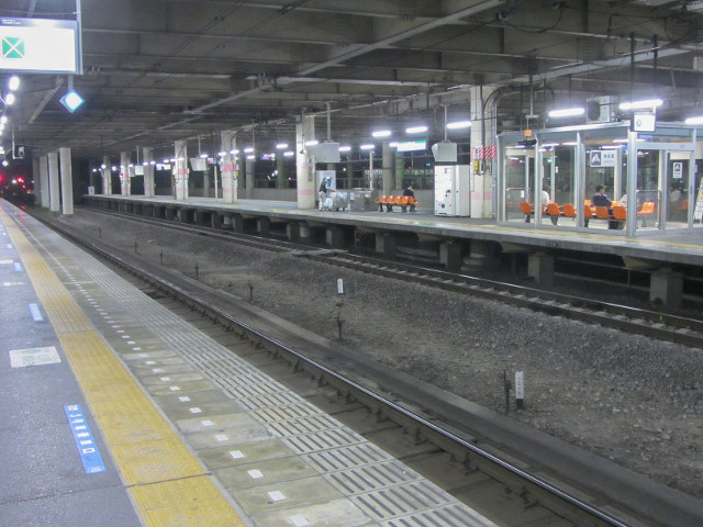 熊谷駅月台