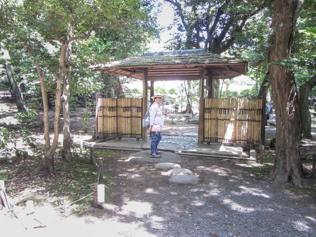 舊古河庭園．日本迴遊式庭園 出口