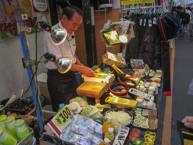 東京上野 アメ橫 (Ameyoko) 市場