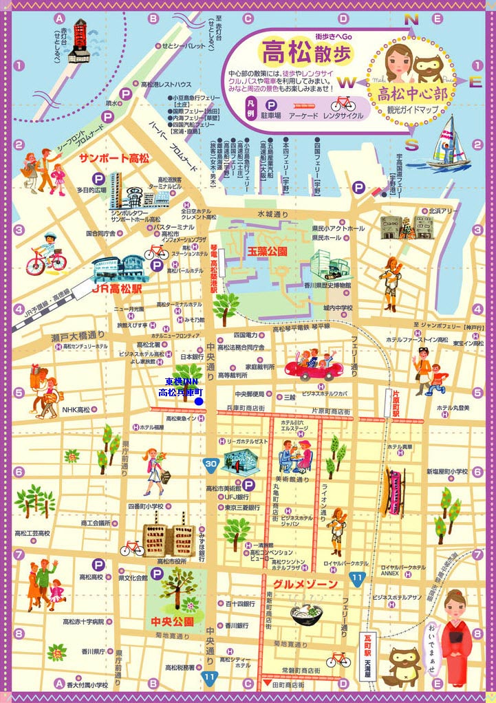 takamatsu-city-center-map
