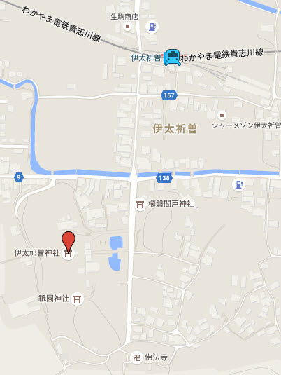 wakayama-dentetsu-idakiso-station-map