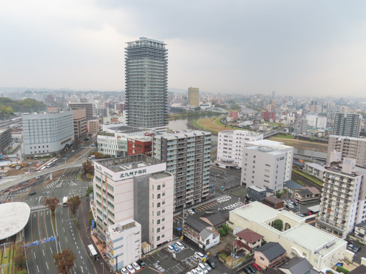 熊本東橫 INN 熊本站前高層出不窮房間 眺望熊本市