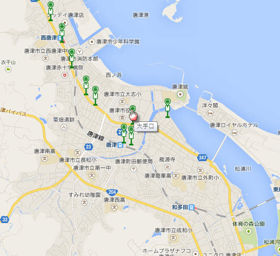 查詢日本巴士路線圖 – Buste.in 網站
