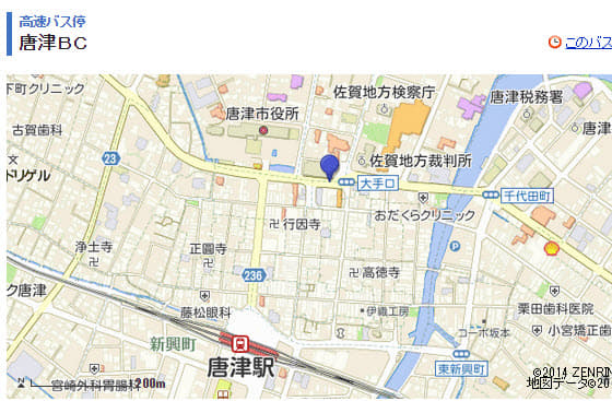 日本九州高速巴士路線網上查詢 - Jorudan 網站