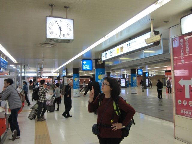 日本九州 地鐵博多站