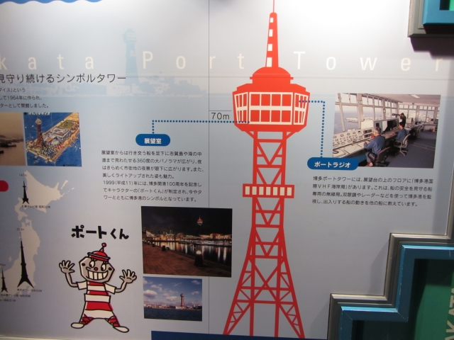 日本九州 博多港塔瞭望台