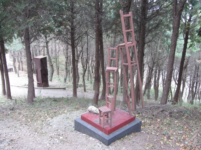 韓國釜山天魔山山頂 - 天魔山雕像公園