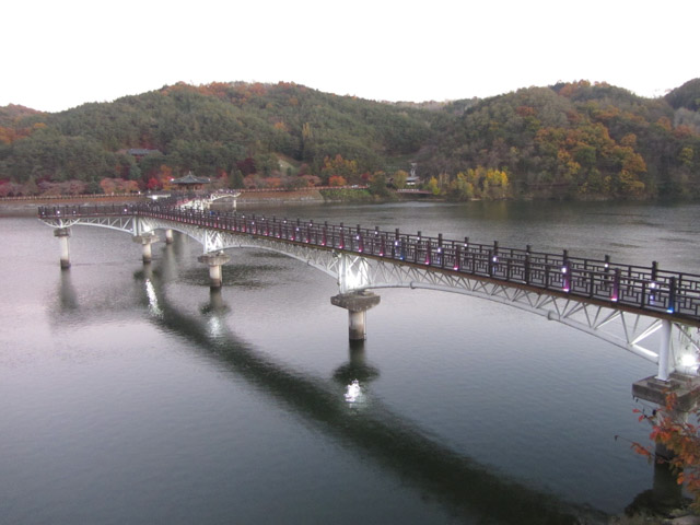 韓國安東 月映橋 - 韓國最長木造橋