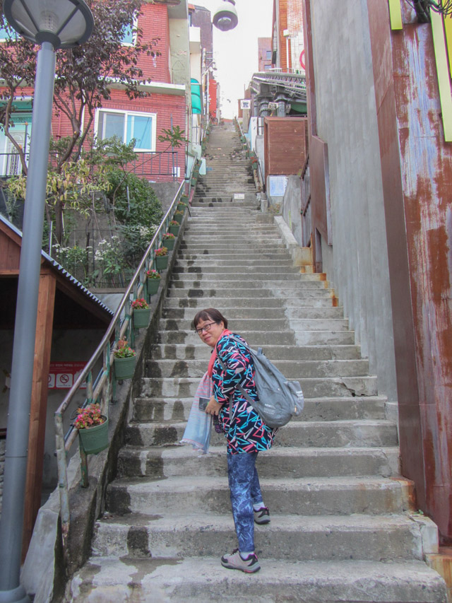韓國釜山 草梁故事路 168 階梯