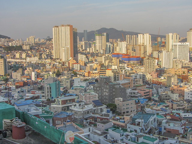 韓國釜山 草梁故事路 168 階梯 單軌列車展望台