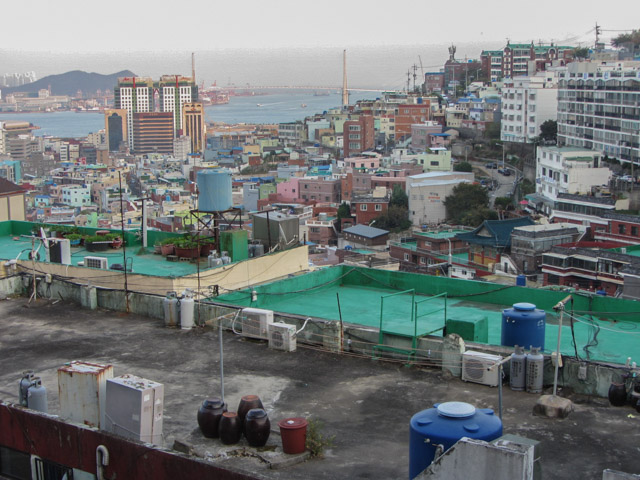 韓國釜山 望洋路 俯瞰釜山港