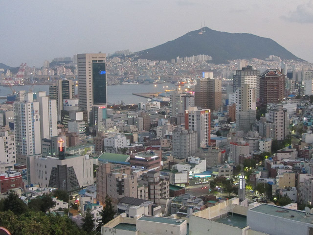 韓國釜山港