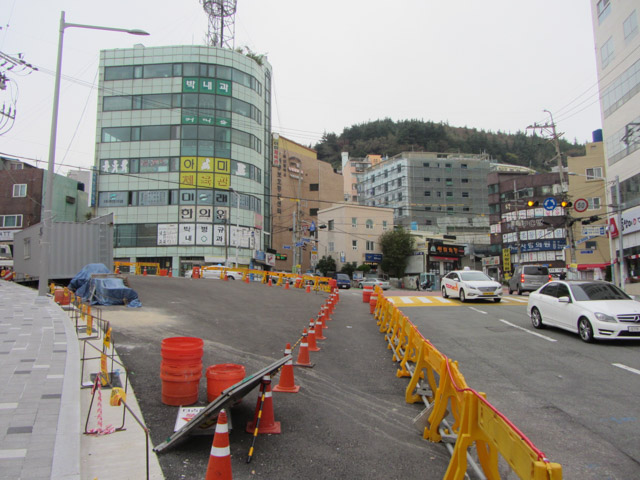 韓國釜山 土城地鐵站 街道