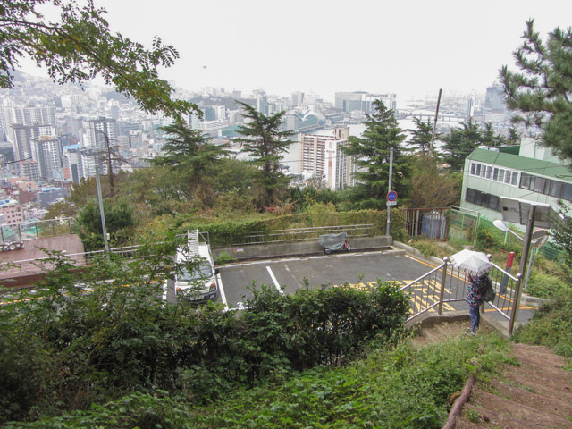 韓國釜山 天馬山路 (천마산로) 往天魔山山頂 登山口
