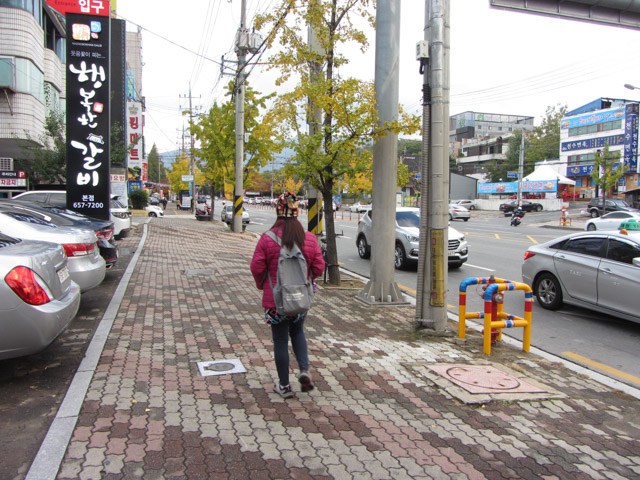 韓國大邱 地鐵頭流站步行往大邱塔