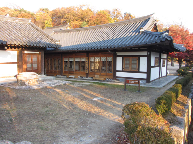 韓國榮州 浮石寺 秋天 黃銀杏、紅葉漂亮景色