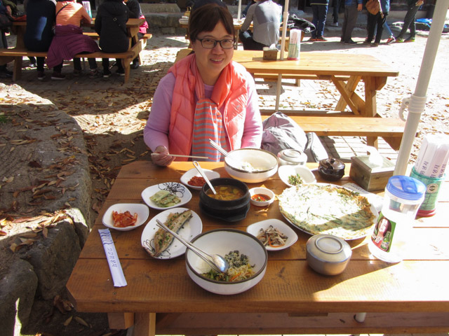 韓國榮州 水島村 무섬식당 韓屋餐館 豐富午餐