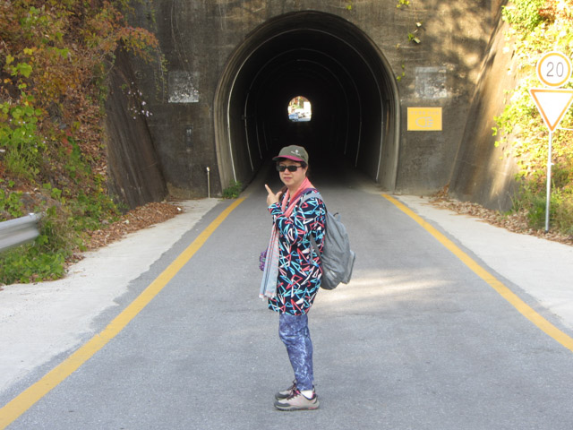 韓國丹陽市第五條散步道 民俗文化歷史道路 艾谷隧道