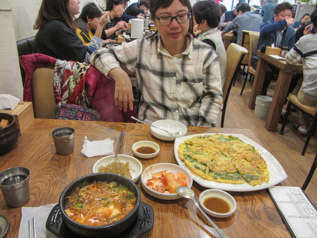韓國首爾南大門市場餐館 午餐