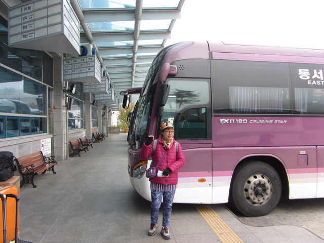 安東客運站往周王山 6號乘車月台