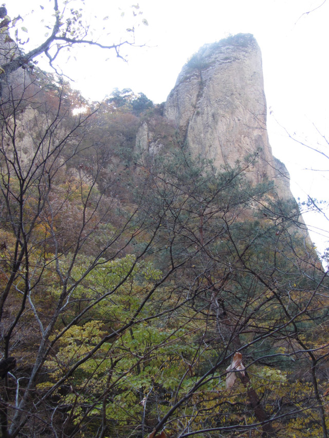 韓國周王山國立公園 奇岩怪石 秋天紅葉