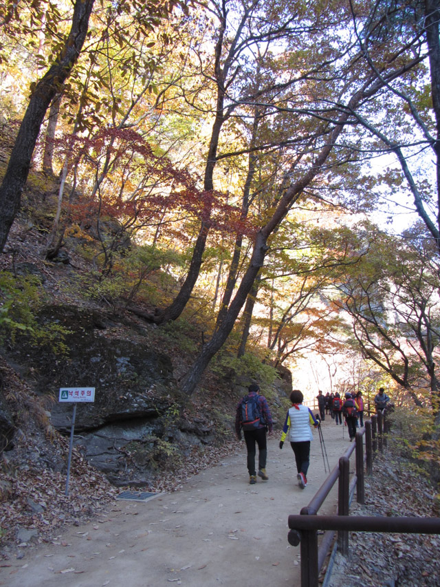 韓國周王山國立公園 秋天紅葉
