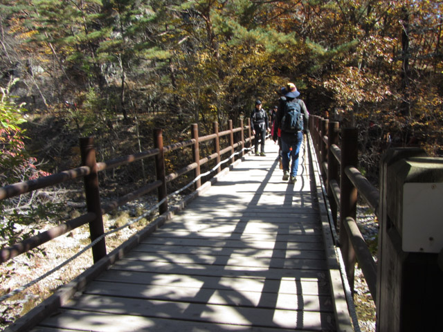 韓國周王山國立公園 秋天紅葉景色