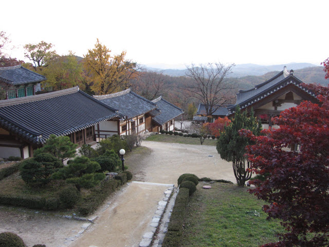 韓國榮州浮石寺 秋天紅葉、黃銀杏景色