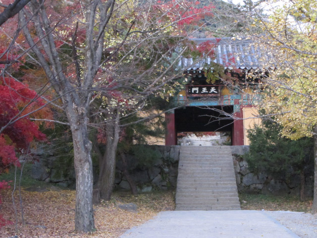 韓國榮州浮石寺 天王門